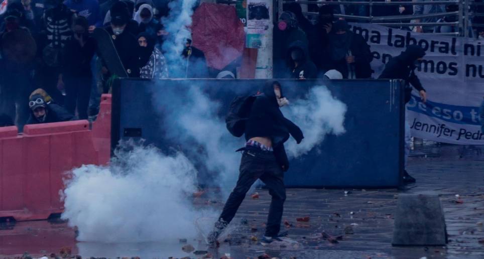 Los cuatro señalados de pertenecer a las disidencias “se encargaron de instrumentalizar a otros ciudadanos para que participaran en actividades delictivas”, durante el paro, señala el fallo. FOTO: COLPRENSA