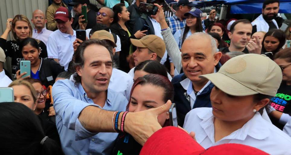 Federico Gutiérrez buscará repetir alcaldía luego de su periodo entre 2016 y 2019. FOTO: JAIME PÉREZ