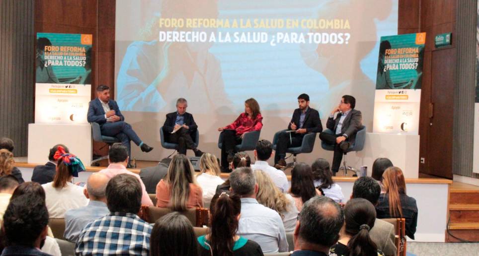 El proyecto de reforma a la salud que promueve el Gobierno fue analizado por expertos, en evento académico que organizó ayer EL COLOMBIANO. FOTO El Colombiano