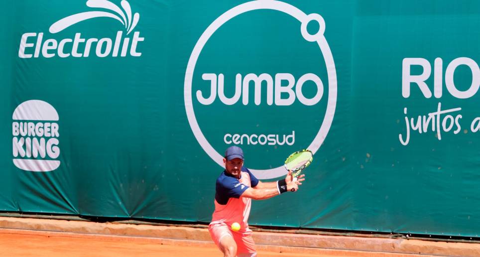 Nicolás Mejía es uno de los prospectos del recambio del tenis nacional. FOTO: ATP CHALLENGER JUMBO OPEN RIONEGRO
