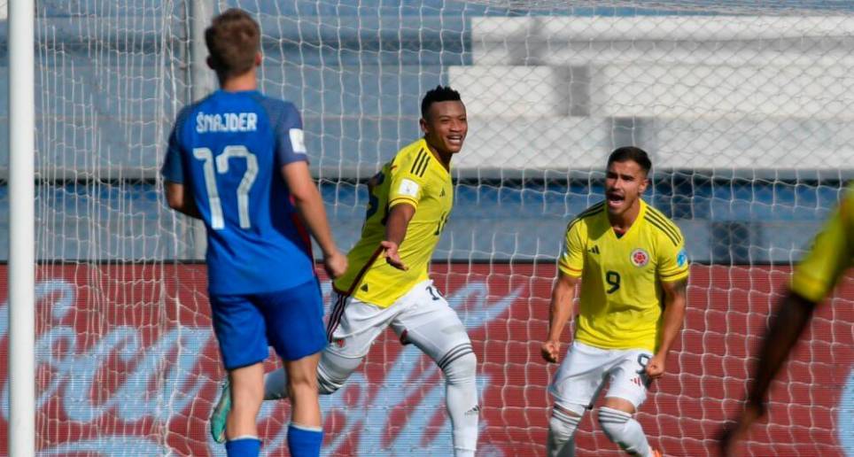 La Selección Colombia clasificó primera del Grupo C con siete puntos. FOTO FCF