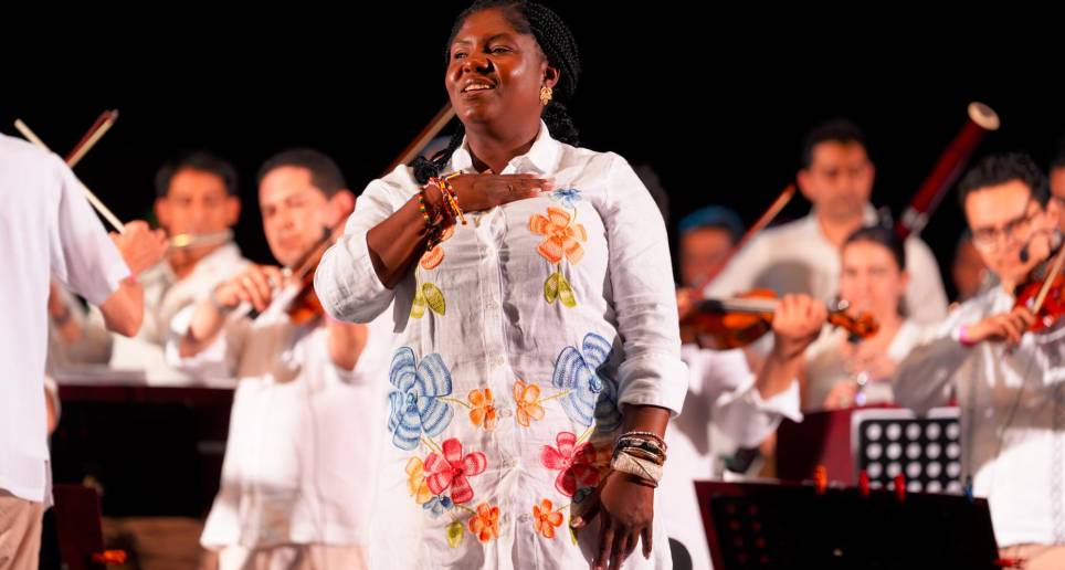 Ante los montos de su cartera, Márquez “defendió que nunca será un gasto invertir en la garantía de los derechos de las poblaciones”. FOTO Presidencia