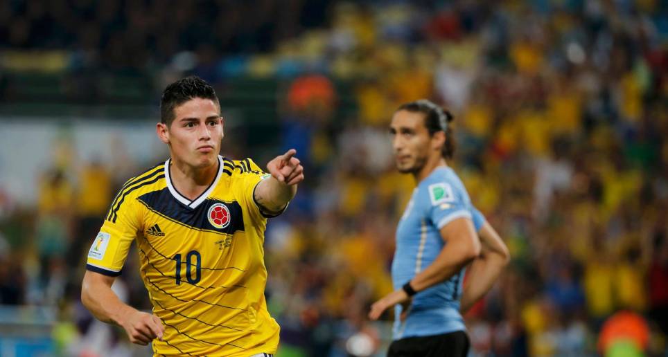 Ese 28 de junio de 2014 el colombiano marcó los dos goles con los que Colombia clasificó a cuartos de final del Mundial de Brasil. FOTO: JUAN ANTONIO SÁNCHEZ