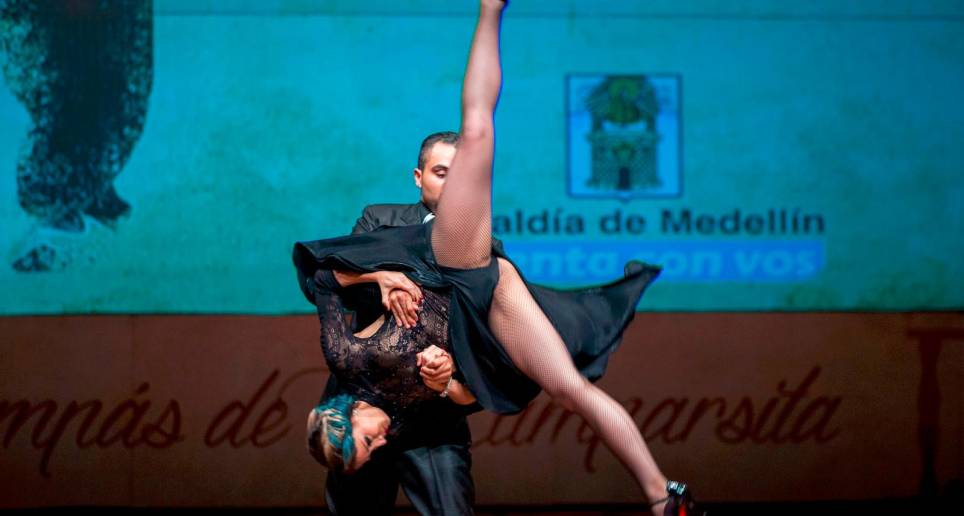 El evento hizo de Medellín una de las capitales del tango en América Latina, compartiendo distinción con Buenos Aires y Montevideo. Foto: Juan Antonio Sánchez