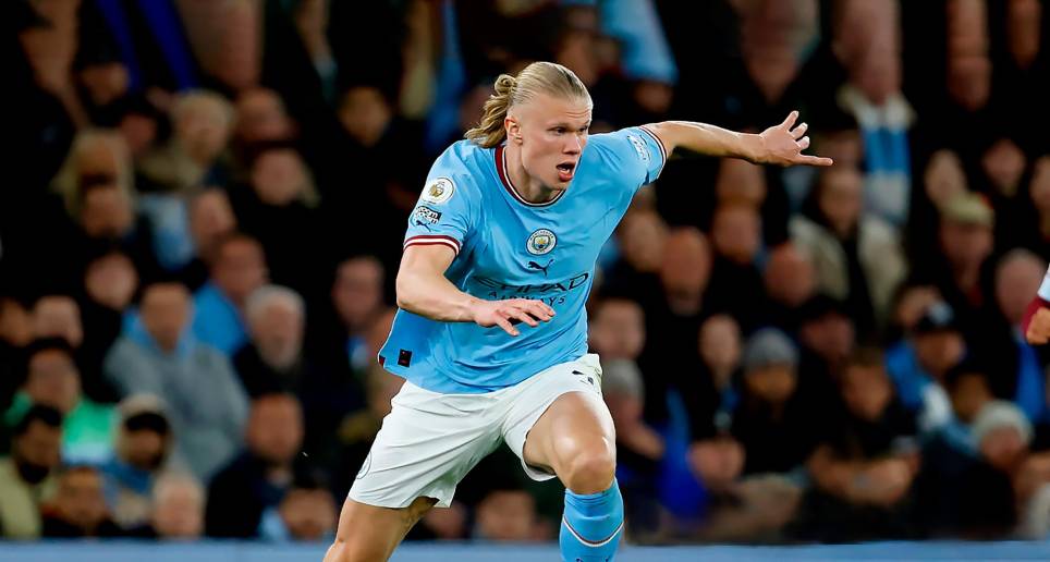 Erling Haaland suma 52 goles, en igual número de partidos, esta temporada con el Manchester City en todas las competencias. FOTO Getty
