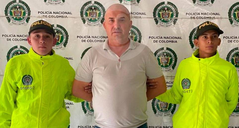 El serbio Antun Mrdeza, de 47 años, se presentó ante las autoridades colombianas como Nikola Boros, un ciudadano italiano. FOTO: CORTESÍA