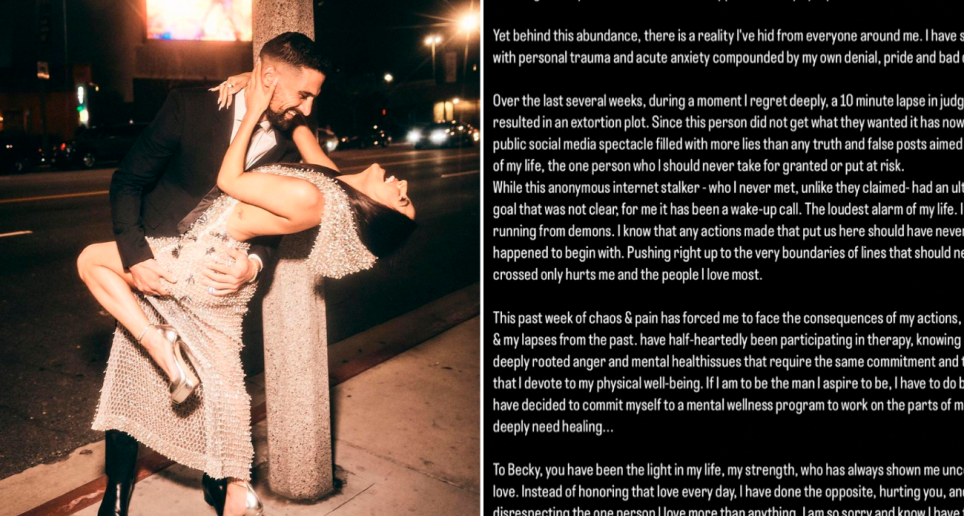 El compromiso de la reconocida cantante cuelga de un hilo tras declaraciones de una cuenta acerca de una posible infidelidad por parte de Sebastian Lletget. FOTO: Instagram