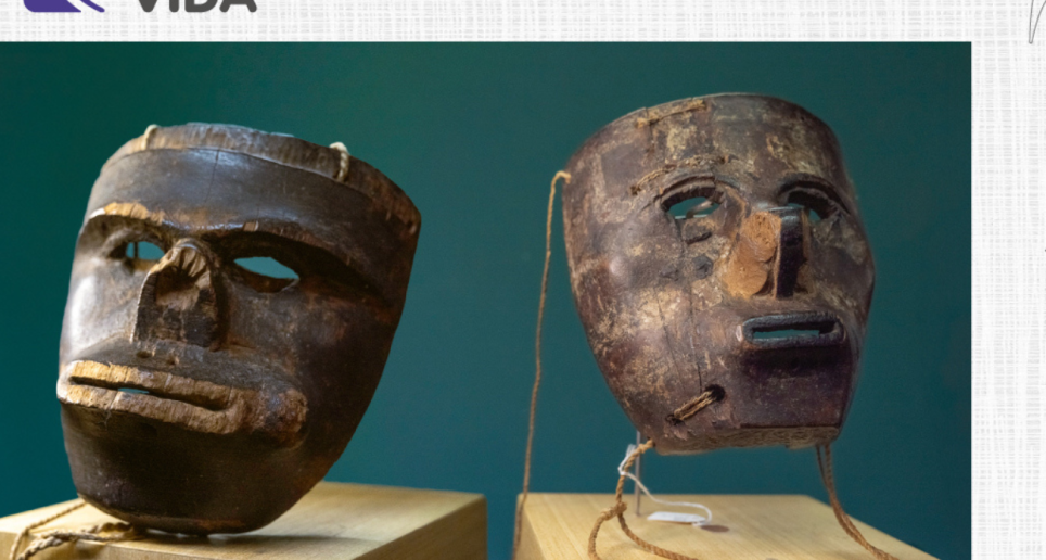Después de más de 100 años en Alemania, la comunidad indígena Kongui recuperó máscaras ancestrales. FOTO: CORTESÍA