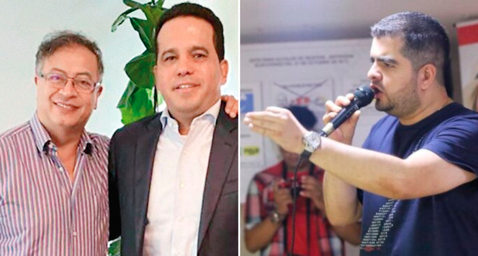 El senador conservador Carlos Andrés Trujillo y el exsenador liberal Julián Bedoya lograron entablar una relación cercana con el presidente Gustavo Petro, tras las elecciones de 2022. FOTO CORTESÍA