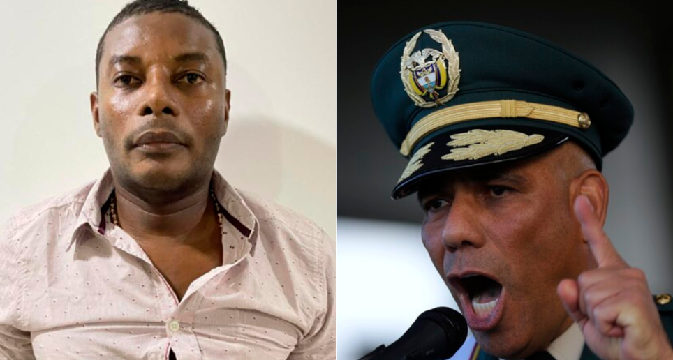 Al general Enrique Zapateiro, excomandante del Ejército, lo acusaron de entregarle un supuesto equipo bélico a alias Matamba. Él negó estas acusaciones. FOTO CORTESÍA Y COLPRENSA