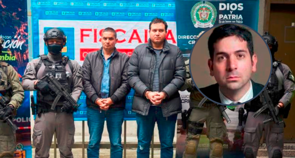 Ramón Emilio y Andrés Felipe López Hoyos fueron condenados a 306,9 meses de prisión por financiar el crimen del fiscal Pecci. FOTO cortesía