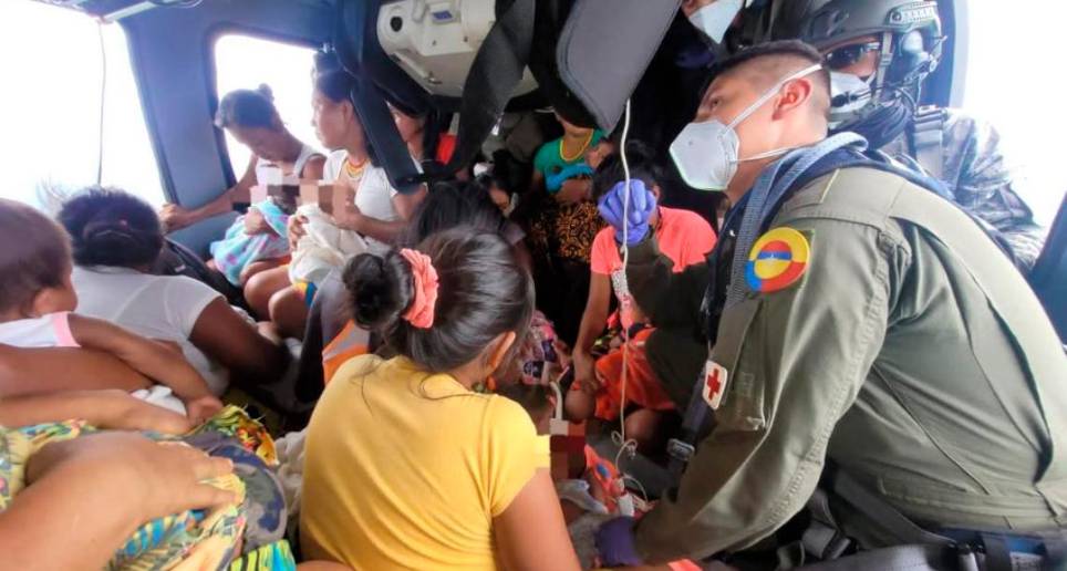 Los doce bebés fueron acompañados por sus madres y presentaban graves cuadros de gastroenteritis. FOTO: CORTESÍA