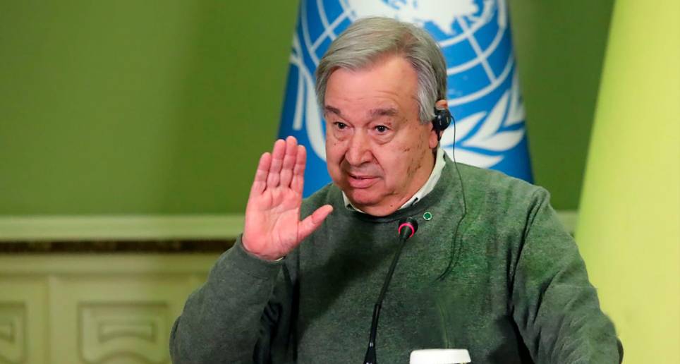 El secretario general de la ONU, Antonio Guterres, sostuvo que en FOTO: GETTY