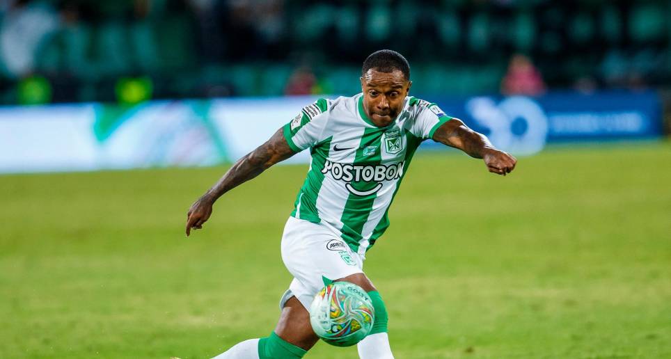 Dorlan Pabón ha convertido 6 goles en Copa Libertadores. FOTO JUAN ANTONIO SÁNCHEZ