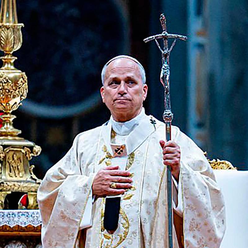 El papa León XIV fue electo jefe de la Iglesia Católica el pasado mes de mayo de 2025. FOTO getty