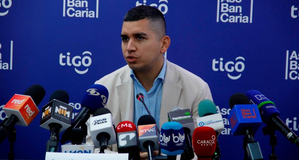 El presidente de Asobancaria, Jonathan Malagón, habló sobre los efectos que tendría la caída del precio del dólar en el país. FOTO ASOBANCARIA