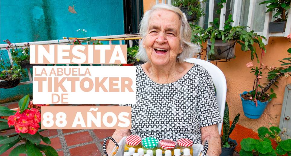 Inesita, la abuela paisa que a los 88 años es tiktoker
