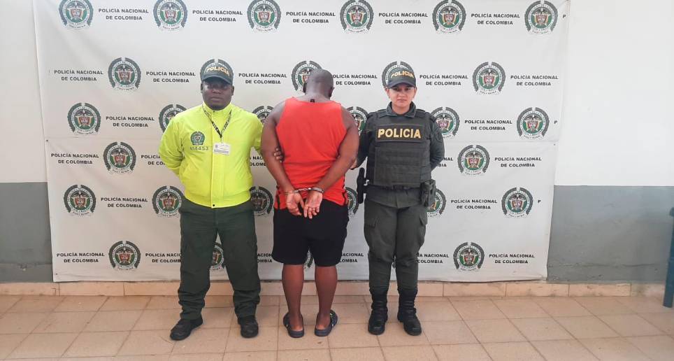 Fabricio Reynaldo Garcés Bedoya era buscado en Ecuador, Perú y Estados Unidos por el delito de narcotráfico. FOTO: CORTESÍA POLICÍA URABÁ