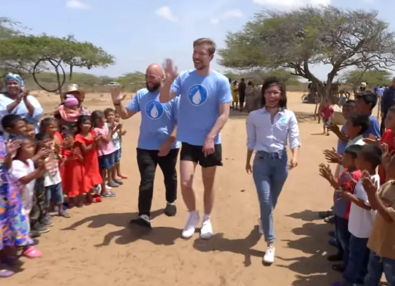 MrBeast fue a La Guajira a llevar agua.