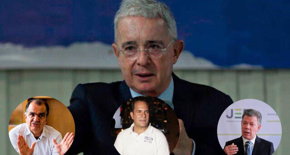 El expresidente Álvaro Uribe expreso su opinión por medio de su cuenta de Twitter. FOTO: Colprensa FOTOMONTAJE: EL COLOMBIANO
