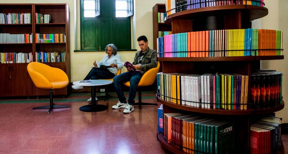 La nueva Librería Universidad de Antioquia se encuentra en el Edificio San Ignacio, en el centro de Medellín. Foto: Julio César Herrera