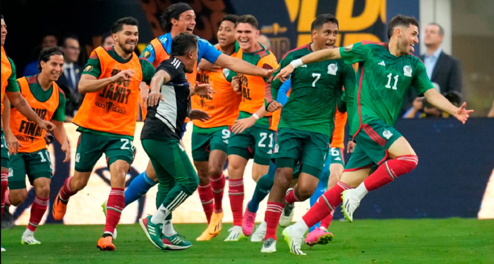 México conquistó su novena Copa Oro. FOTO AFP
