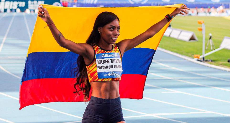 Karen seguirá con su preparación con miras a los Juegos Parapanamericanos de Chile y los Paranacionales en el Eje Cafetero. FOTO FEDERACION COLOMBIANA DE PARATLETISMO