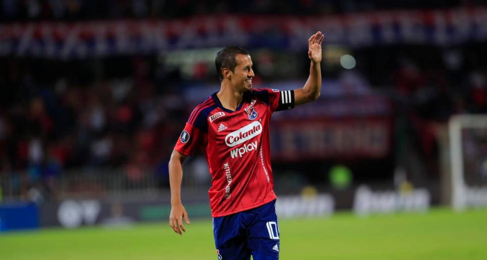 Andrés Ricaurte fue el mejor jugador del DIM en el partido. 3 de los 4 goles fueron gracias a asistencias del volante. FOTO camilo suárez