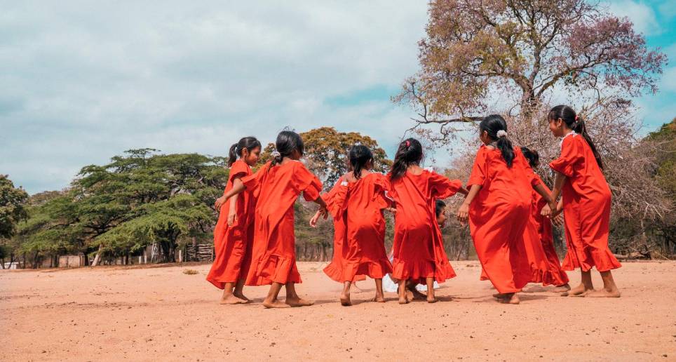 Los niños de La Guajira también son beneficiarios de la campaña Pollo Shares. FOTO Cortesía Fenavi