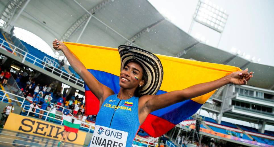 Además de lo logrado en los Juegos Centroamericanos, Natalia alcanzó el año pasado en el Mundial Juvenil en Cali la presea de plata en el salto largo. FOTO CORTESÍA NATALIA LINARES