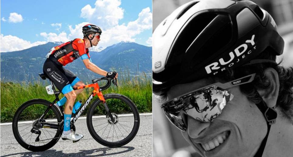 Gino Mader tenía 26 años. Se ubicaba 27 en la clasificación general del Tour de Suiza. FOTOS: TOMADAS DE TWITTER @BHRVictorious