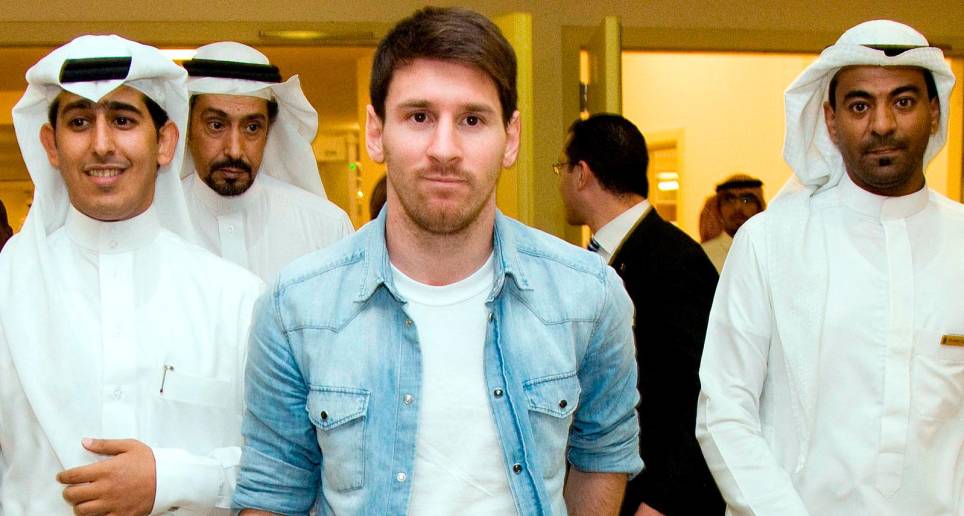 Messi es una de las figuras que los árabes está intentando atraer con los llamados “petrodólares”. FOTO: AFP