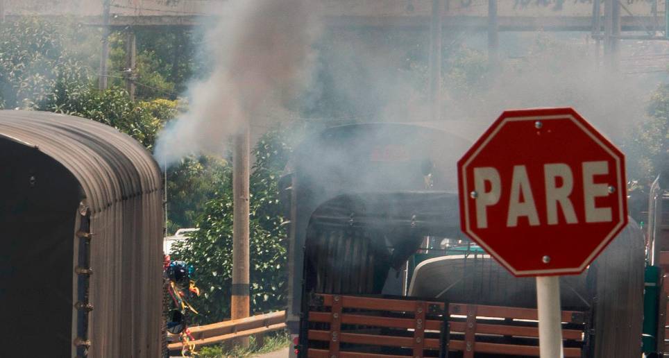 Buena parte de la contaminación es producida por el uso de combustibles fósiles. Foto: EL COLOMBIANO