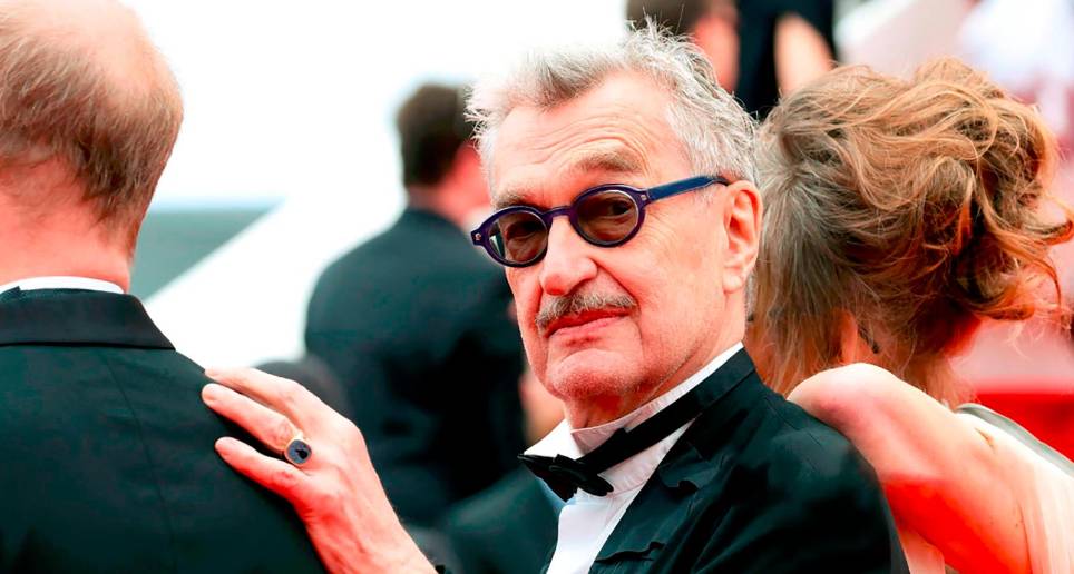 Wim Wenders en el Festival de Cine de Cannes 2023. Foto: Getty