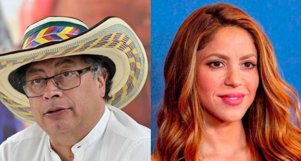 El presidente de Colombia Gustavo Petro y la cantante barranquillera Shakira ya tienen su cuenta en esta red social. FOTO: Colprensa