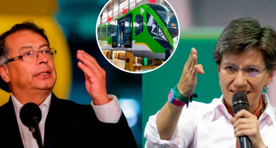 Gustavo Petro aboga porque el metro sea subterráneo y no elevado. FOTO: COLPRENSA