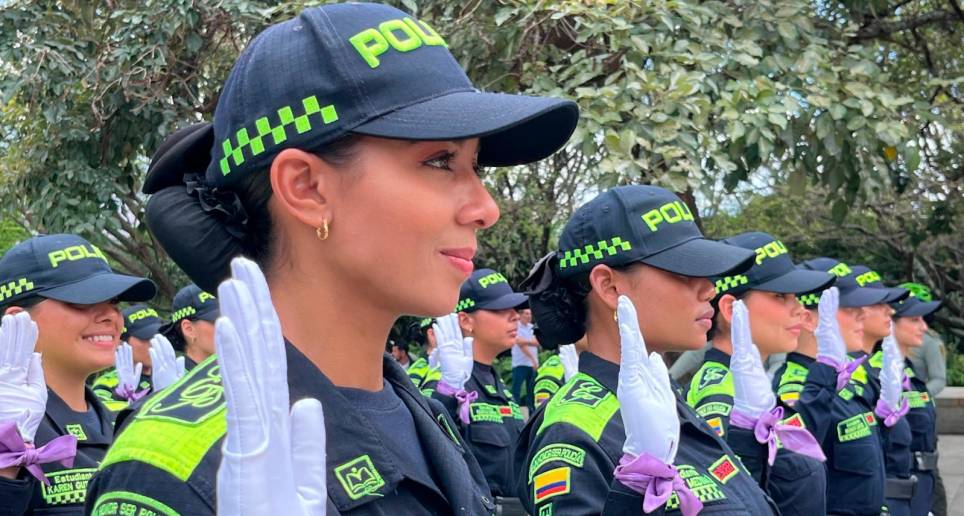 1.500 mujeres de la Policía Metropolitana harán parte de esta iniciativa. FOTO: Cortesía.