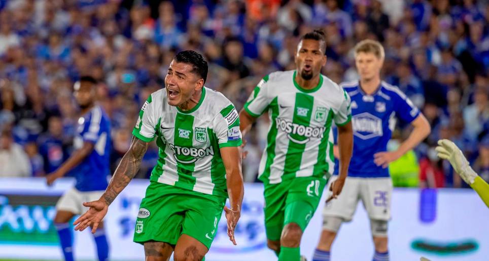 Ocho goles lleva Jéfferson Duque con Nacional en Liga-1 2023. FOTO JUAN ANTONIO SÁNCHEZ