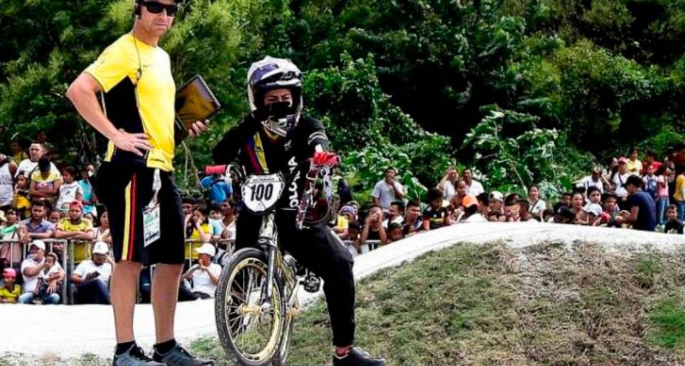  Germán Medina se despide del BMX en Colombia