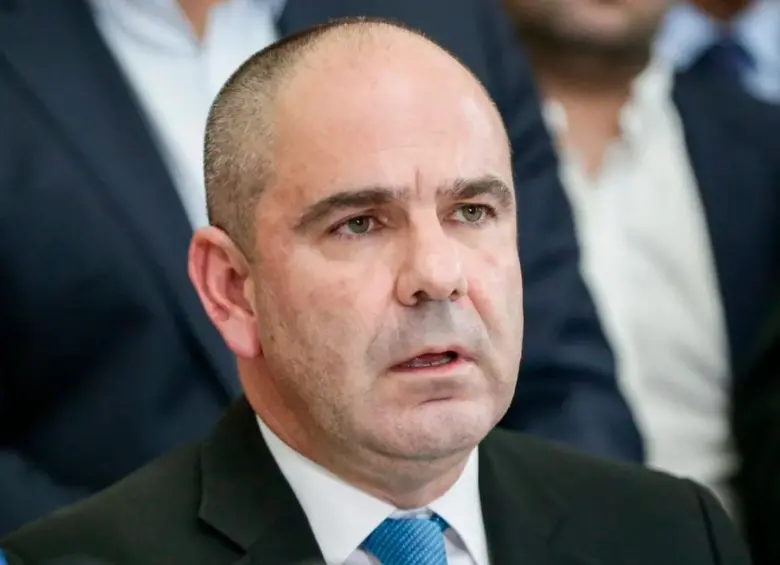 Gabriel Vallejo es el director del Centro Democrático, partido que prepara el mecanismo de escogencia de su candidato presidencial. Foto: Colprensa.