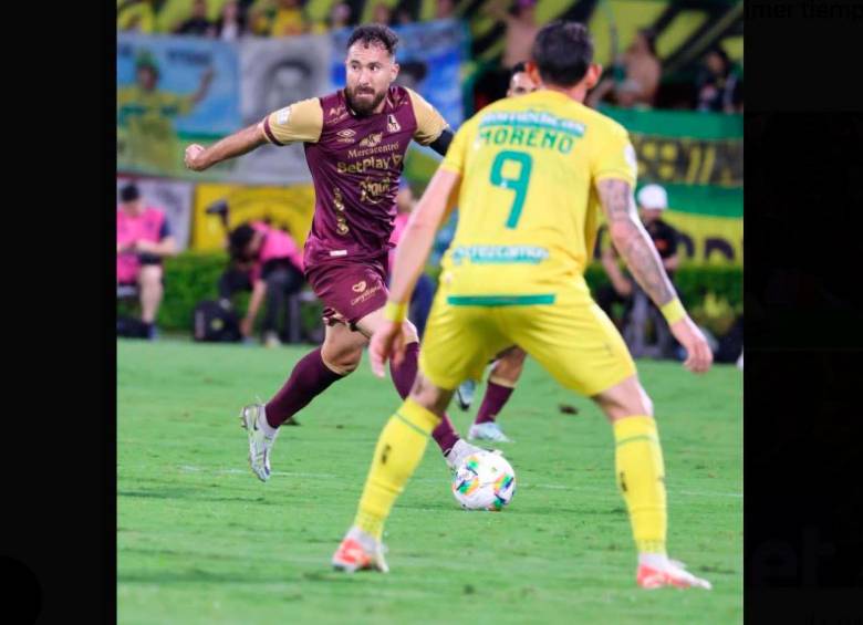 Deportes Tolima empató 0-0 ante Bucaramanga en el Américo Montanini y se confirmó como el clasificado a la final por el Grupo B. FOTO TOMADA X@cdtolima