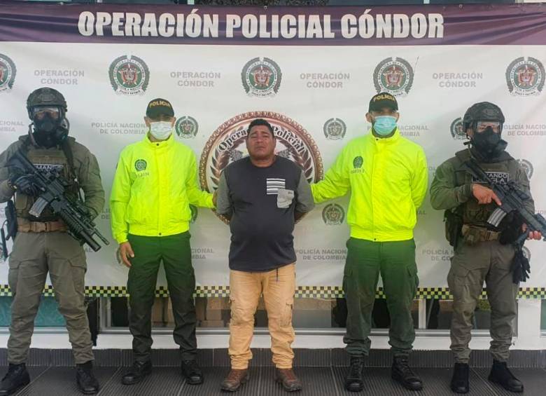 Alias “El Socio” fue procesado por el delito de concierto para delinquir agravado por sus presuntos vínculos como cabecilla del Clan del Golfo. FOTO: CORTESÍA