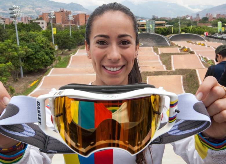 Mariana Pajón es la única deportista colombiana que ha conseguido un bicampeonato olímpico, en Londres 2012 y Río 2016. FOTO: Archivo EL COLOMBIANO