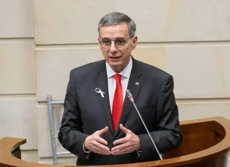Ministro de Hacienda, Miguel Gómez Martínez. Foto: Presidencia