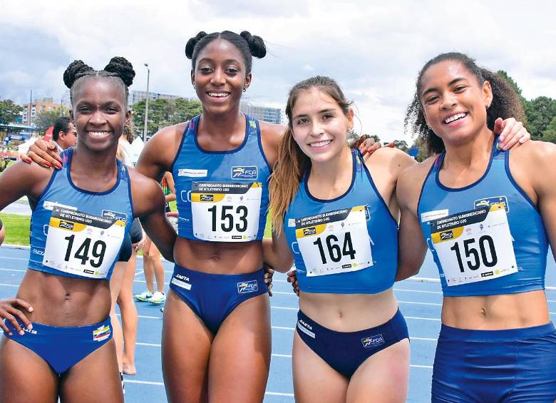 Colombia, subcampeón suramericano de atletismo Sub-20