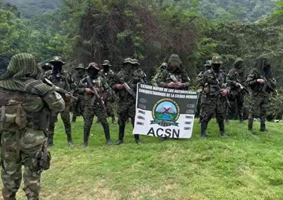 Autodefensas Conquistadores de la Sierra Nevada (ACSN). Foto: tomada de video