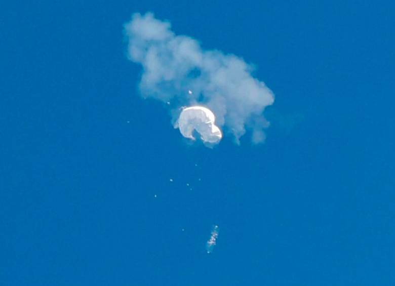 El objeto derribado en espacio aéreo canadiense volaba a 12 kilómetros de altura. FOTO: CORTESÍA