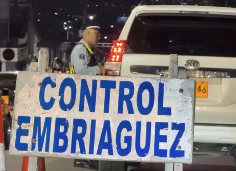 Los operativos de control de embriaguez aumentaron un 7 % este año. Foto: cortesía.
