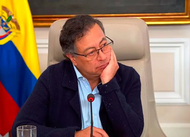 Gustavo Petro, presidente de Colombia. FOTO COLPRENSA. 