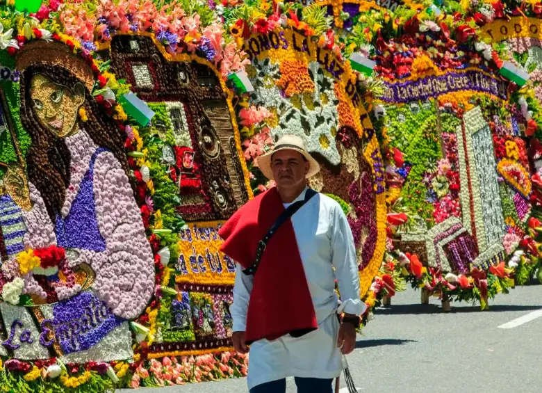 Más de 500 silleteros participarán en la edición 68 del Desfile de Silleteros, el evento central de la Feria de las Flores, que este año rinde homenaje a las víctimas de la ola invernal. FOTOS Camilo Suárez